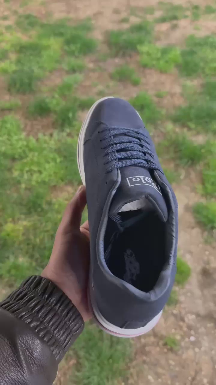 Klassik Tünd Göy Zamşa Kişi Krasovkası