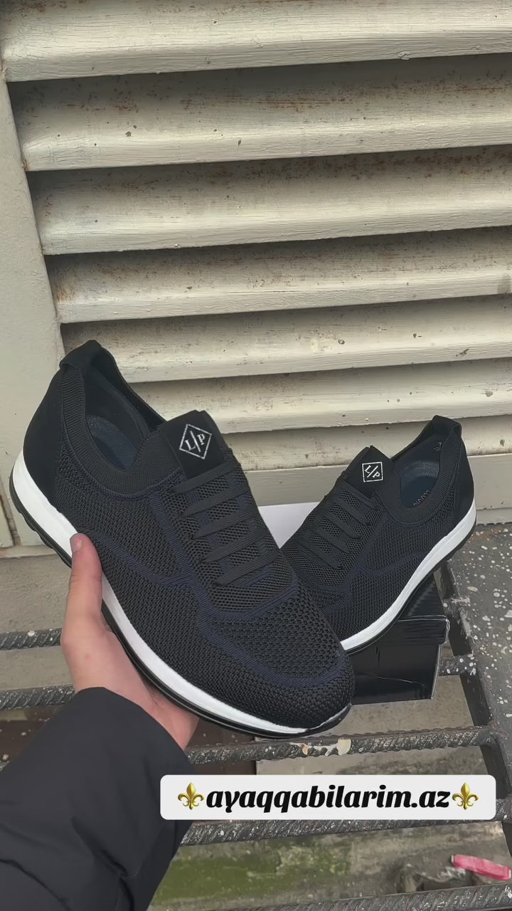 Premium Tünd Göy Toxunma Kişi Krasovkası - Rahatlıq